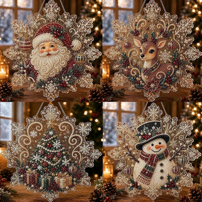 Christmas Pearl Diamond Painting Suncatcher Kit