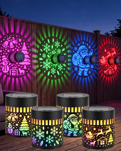 Taluxa™ Christmas Decorative Solar Projection Light, IP65 Waterproof