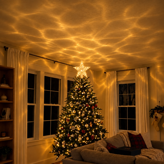 Star Tree Light for Christmas Trees Decoration